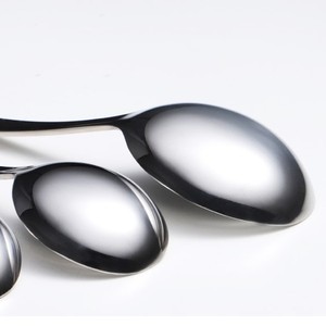 304 Stainless Steel Deepened and Thickened <b>Round</b> Bottom Curved Handle Soup Spoon 088 Popular <b>Round</b> Head Dessert Spoon for - Product Image 3