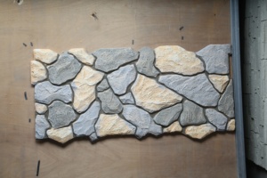Losa Grande de Piedra <span class=keywords><strong>Caliza</strong></span> Triturada Pu Fortress, Tipo Ladrillo para Paredes Exteriores Culturales, para Paisajismo de Patios Exteriores, Piedra Natural - Product Image 3