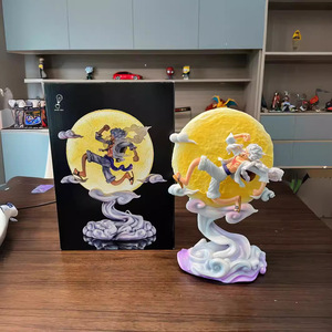 2024 Venta caliente 28cm/11 ''<span class=keywords><strong>One</strong></span> Pieces Nika Luffy Moon Anime figuras de acción Figama para <span class=keywords><strong>Manga</strong></span> juguete - Product Image 4