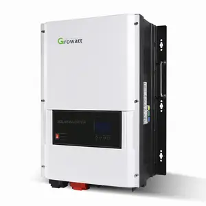 Growatt 태양 떨어져 격자 변환장치 SPF-12000T DVM-MPV 저주파 120/240VAC 12KW 48V 쪼개지는 단계 산출 태양 에너지 변환장치