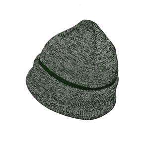 100% Acrylic + Sợi Phản Quang Luminescene An Toàn Phản Quang Mũ Mùa Đông Mũ Len Dệt Kim Mũ Beanie Phản Quang - Product Image 4
