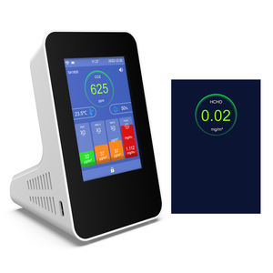 Moniteur de qualité de l'air Wifi, détecteur de formaldéhyde, compteur de <span class=keywords><strong>pollution</strong></span> intérieur TVOC HCHO PM1 PM2.5 PM10 Température et humidité - Product Image 3