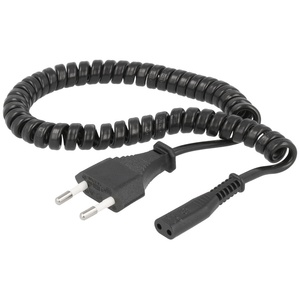 Cable rizado de red europeo, tipo afeitadora. Conecta con estilo y comodidad. ideal para hogares y oficinas modernas que - Product Image 1