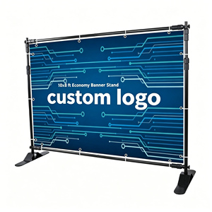 Expositor Telescópico Resistente para Exteriores, Soporte para Pancartas de 4 m, para Actividades al Aire Libre, Promoción Empresarial - Product Image 1