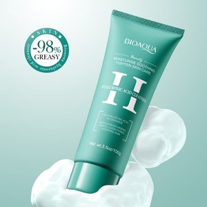 BioAqua น้ำยาทำความสะอาดผิวหน้ากรดไฮยาลูโรนิกใหม่สำหรับทำความสะอาดผิวหน้าทำความสะอาดผิวอย่างล้ำลึก - Product Image 6