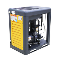 Compresseur d'air rotatif à vis robuste 7,5 kW 40 CFM 8 bars, unité de compression d'air stable pour la production et les stations de retravaillage électronique