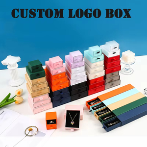 Custom Logo Luxury Rigid Cardboard Sliding Drawer <b>Gift</b> Box Premium Paper Packaging for Jewelry and <b>Gifts</b> - Product Image 3