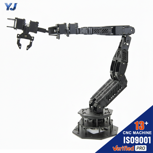 Yuanji CNC Machining Custom 3D Printing Metal/Plastic 3-Axis Desktop Robotic Arm Parts