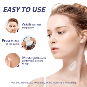 UNES 55ML Anti-invecchiamento viso e collo crema idratante collagene retinolo Niacinamide giorno notte pelle rassodante rughe per linee sottili - Product Image 6