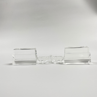Service de moulage par injection plastique sur mesure, moulage par injection plastique transparent en acrylique, produits optiques en plastique OEM ODM pour l'éclairage