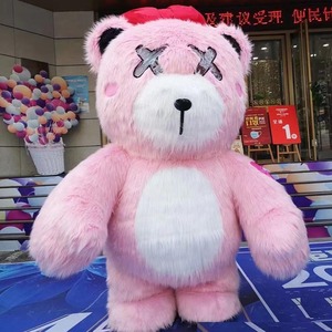 Disfraces Inflables <span class=keywords><strong>de</strong></span> <span class=keywords><strong>Panda</strong></span> Gigante, Papá Noel, <span class=keywords><strong>Oso</strong></span> Polar, Muñeco <span class=keywords><strong>de</strong></span> Peluche para Adultos, Trajes Festivos <span class=keywords><strong>de</strong></span> Carnaval, Regalos Promocionales, 2/2.6/3m - Product Image 6