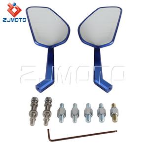 Par de espejos retrovisores laterales izquierdo y derecho dorados para Harley <span class=keywords><strong>Touring</strong></span> Kawasaki <span class=keywords><strong>BMW</strong></span> <span class=keywords><strong>R18</strong></span> - Product Image 4