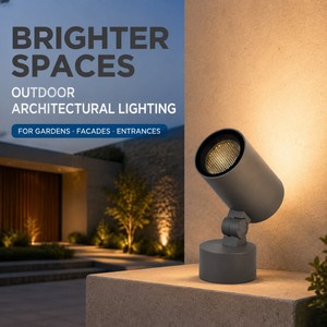 Projecteurs <span class=keywords><strong>LED</strong></span> COB anti-éblouissement en nid d'abeille, blanc chaud, blanc froid, étanches IP67, 25W 30W, pour la projection sur les façades de bâtiments - Product Image 2
