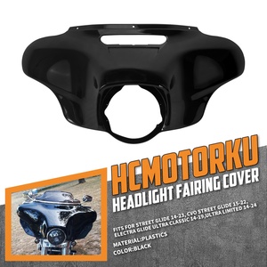 Cubierta de carenado exterior para faro de motocicleta Batwing para Harley Touring Electra Street Glide Ultra 2014-2024 - Product Image 2