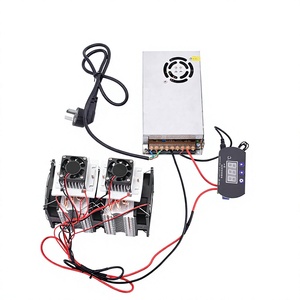 Refroidisseur d'air Chinchilla double cœur – Réfrigérateur thermoélectrique haute puissance DIY / Niche de refroidissement pour animaux de compagnie M588 - Product Image 2