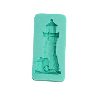 Ocean Lighthouse Silicone Mold 52x107mm Reusable Cake Decorating DIY Resin Soap Chocolate Fondant Mold - Product Image 2