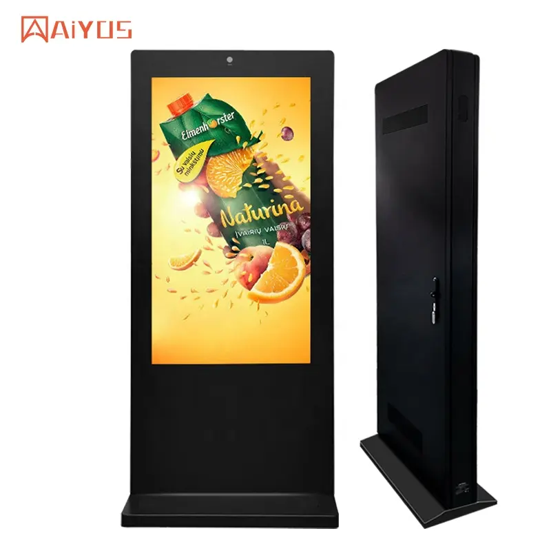 32''43''55''65'' inch double side tầng đứng LCD màn hình kỹ thuật số biển hiển thị đứng kiosk quảng cáo hiển thị