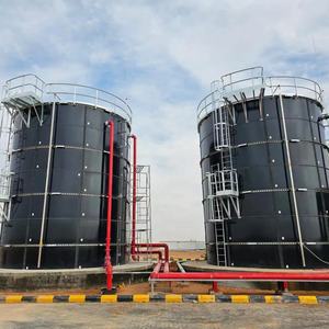 Réservoirs cylindriques en acier, épaississeurs de boues, verre fusionné au réservoir en acier - Product Image 2