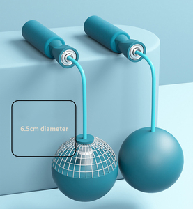 <span class=keywords><strong>Corde</strong></span> à sauter sans fil de haute qualité pour la perte de poids, avec une grande boule de 6,5 cm et une poignée antidérapante pour adultes - Product Image 6
