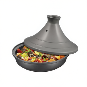 Tajine Spring 28 cm en céramique noire pour ragoûts et tagines - Product Image 2
