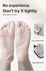Wholesale Cleaning <b>Brush</b> Nano Glass Dual Head Foot File for Dead Skin Callus Removal Efficient Heel Exfoliation Tool <b>Smooth</b> - Product Image 3