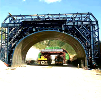 Chariot de coffrage tunnel intelligent à commande hydraulique GaoFei de fabrication chinoise, en acier Q235B, certifié ISO, pour machines de construction