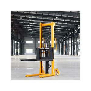 Haizhili idraulico Stacker manuale idraulico 2000kg 1.6m multifunzionale manuale Stacker per magazzino mano carrello elevatore manuale manuale - Product Image 1
