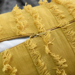 Cojines Decorativos Modernos Minimalistas de Algodón y Lino, Color Sólido, Rectangulares, Estilo Nórdico, con Relleno - Product Image 5