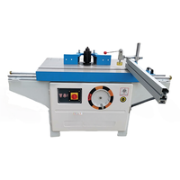 Meubles en bois massif Table verticale coulissante simple broche mouleur fraisage Shaper routeur Cutter Machine pour usine de meubles