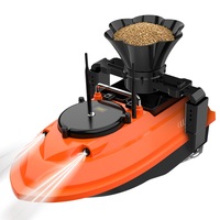 Flytec A02 Épandeur d'appâts à grande vitesse avec portée de 700 m pour bateau à appâts à carpes V030 V066 Distributeur d'appâts