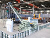 Ligne de production professionnelle continue de charbon pour chicha, machine à fabriquer du charbon de bambou et de coque de noix de coco, moteur en acier inoxydable