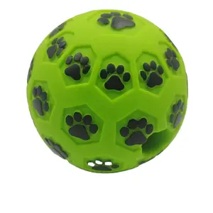 Vendita calda Glow Ball giocattolo interattivo per cani divertenti risatine quando gli animali domestici arrotolati o scossi conoscono meglio come si vede in TV