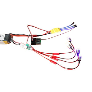 Controlador de Tira de Luces LED para Navegación Nocturna de Aviones de Ala Fija/Multirrotor/Aeromodelos, Accesorio Multifuncional para Drones - Product Image 4