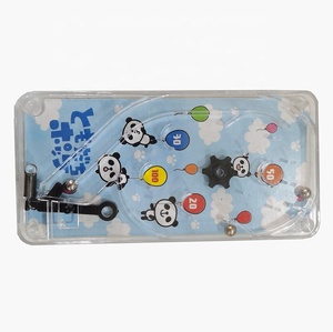 2025 New Custom Promotional Plastic 2 in 1 Toy Pinball Game OEM Transparent PS Maze Toy for Kids Play