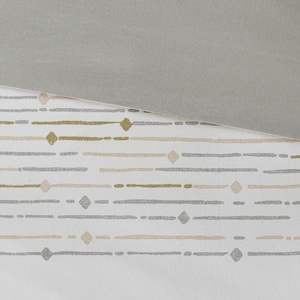 Ensemble de housse de couette de luxe DB King Size 6 pièces en coton imprimé 3D tissé personnage géométrique plante scénique garnitures de Noël incluses - Product Image 5