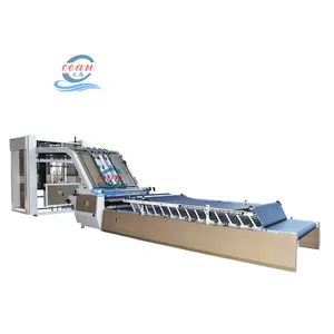 Discount price full automatic cardboard flute laminating machine carton box lamination machinery
