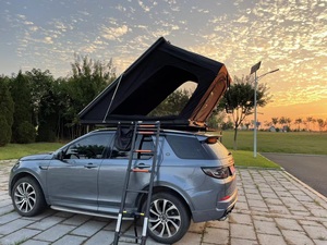Prix usine Tente de toit légère toutes saisons Tente de toit à coque dure et durable pour voiture Conquérir les défis extérieurs Tente de toit de voiture de <span class=keywords><strong>camping</strong></span> en aluminium - Product Image 2