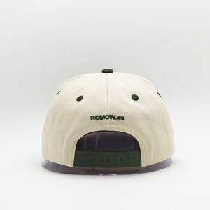 หมวกเบสบอลสองสี OEM ปักโลโก้ ผ้าฝ้ายพรีเมียม หมวกกันแดดสองสี ป้องกันรังสียูวี ทรงกลาง หมวก Trucker แบบกำหนดเอง - Product Image 2