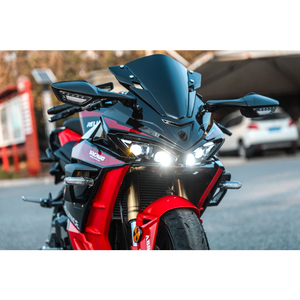 Moto Elettrica Sportiva Cinese Economica a Grandezza Naturale con Motore da 10kW, Sistema di Raffreddamento a Catena Centrale - Product Image 4