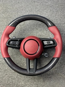 Volante Deportivo de Fibra de Carbono para Autos de Carreras, Compatible con Modelos Porsche Panamera, Cayenne, <span class=keywords><strong>Macan</strong></span>, 718 Cayman, 911, Boxster, Carrera, 997 - Product Image 4