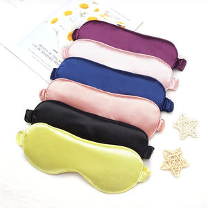 Masque de sommeil en coton élastique de luxe avec logo, tissu en soie occultant, taille voyage, ensemble pour enfants - Vente en gros - Product Image 2