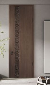 Simple Wooden New Flat-panel <b>Door</b>, Environmentally Friendly, High-quality Engraved Interior <b>Door</b> - Product Image 3
