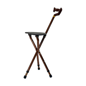 Wang Rui Cane Stool With Triangular Support 1200g Lightweight Portable For Elderly Walking Assistance - Product Image 1