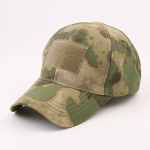 Wholesale <strong>Hook</strong> and <strong>Loop</strong> Fastener Men Camouflage Sports Cap Outdoor Dress Camo Baseball <strong>Hat</strong> for Men