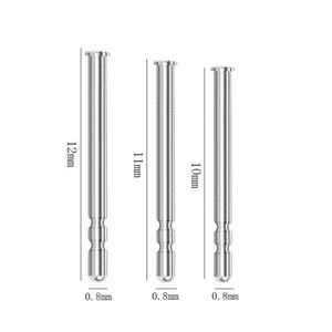 Pendientes de Titanio TC4 con Diseño de Hélice, Ecológicos, Hipoalergénicos, de Grado Médico, Componentes de Joyería DIY, Chapados en Oro/Rosa Vibrante - Product Image 1