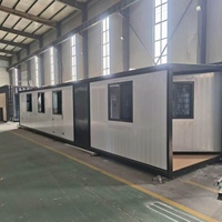 Studio mobile modulaire moderne, mini-maison préfabriquée, bureau préfabriqué, cabine conteneur