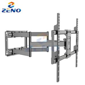 ZENO LP960 Support <span class=keywords><strong>TV</strong></span> robuste Écran plat LCD <span class=keywords><strong>articulé</strong></span> à mouvement complet 50-120 pouces Support mural <span class=keywords><strong>TV</strong></span> pivotant <span class=keywords><strong>Bras</strong></span> de 770mm de <span class=keywords><strong>long</strong></span> - Product Image 2