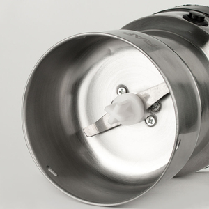 Moulin à épices, noix et céréales automatique économique, mini moulin à café électrique en acier inoxydable avec grande tasse amovible - Product Image 6