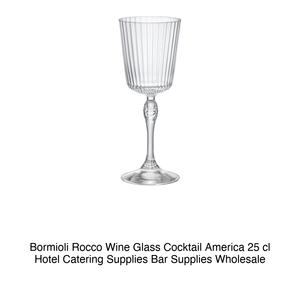 Verre à cocktail America'20 25 cl H 20,2 cm Ø 7,8 cm Bormioli Rocco - Product Image 2