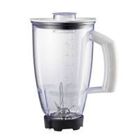Pièces de rechange pour blender de qualité supérieure, 2 L, récipient mélangeur transparent durable pour un remplacement facile en DIY